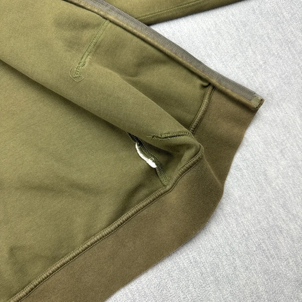 Polo Ralph Lauren Hoodie Kids Medium 10-12‎ Olive Green Full Zip Sweatshirt Pony
